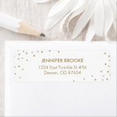 Twinkle Little Star Return-adreslabels Etiket (Insitu)