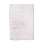 Twinkle Little Star Roos Gold Celestial Glow Stars Badmat (Voorkant Verticaal)