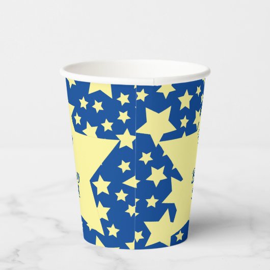 Twinkle Little Star Schattige 1e verjaardagsfeestj Papieren Bekers (Rechts)