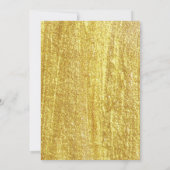 Twinkle Little Star Silver & Gold Girls Verjaardag Kaart (Achterkant)