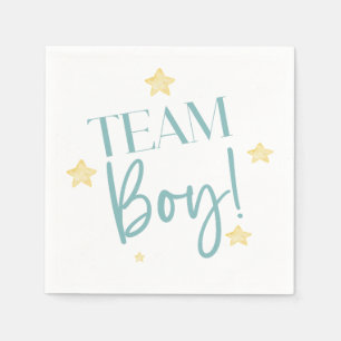 Twinkle Little Star Team Boy Blauw Geslacht onthul Servet