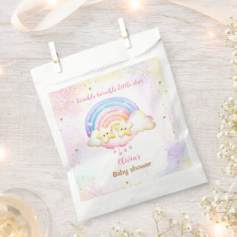 Twinkle Little Star Twins Regenboog Baby shower Bedankzakje