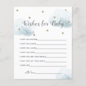 Twinkle Little Star wil babyblauw advies (Voorkant)