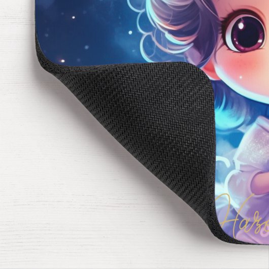 Twinkle Little Starry Prinses Meisje Verjaardag Muismat (Hoek)