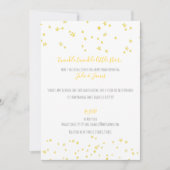 Twinkle Little Stars Baby Shower Invitations Kaart (Voorkant)