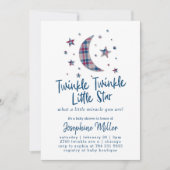 Twinkle Little Stars Play Baby shower Kaart (Voorkant)