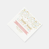 Twinkle Little Stars Twins Baby shower elke kleur Servetten (Hoek)