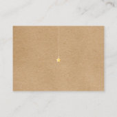 Twinkle luier Raffle Baby shower Informatiekaartje (Achterkant)