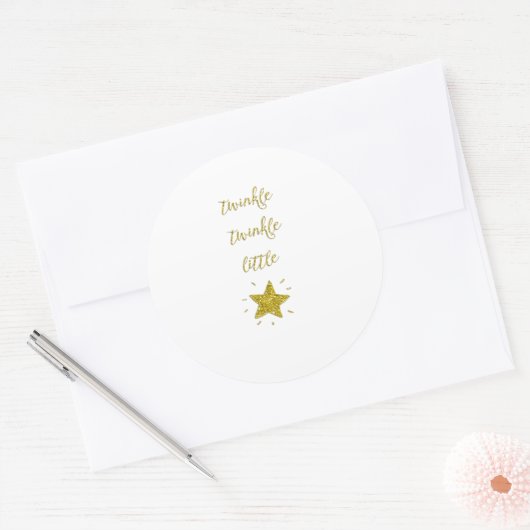 Twinkle Ronde Sticker (Envelop)
