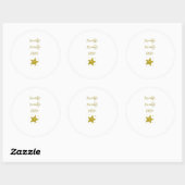 Twinkle Ronde Sticker (Vel)