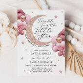 TWINKLE ROZE Baby shower en Sterren Kaart