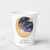 Twinkle Simple Stars Baby shower Papieren Bekers (Voorkant)