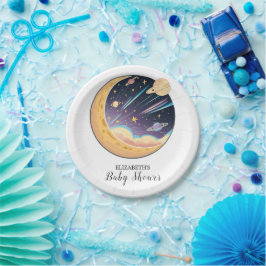 Twinkle Simple Stars Baby shower Papieren Bordje