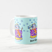 Twinkle Sneeuwman mokken (Voorkant links)