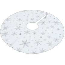 Twinkle Snowflake -Silver Grey & White-
