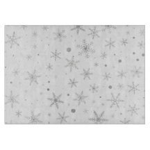 Twinkle Snowflake -Silver Grey & White-