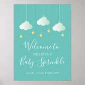 Twinkle Sprinkle Baby shower / Sprinkle Welcome Poster (Voorkant)