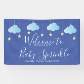 Twinkle Sprinkle Baby shower / Sprinkle Welcome Spandoek (Horizontaal)