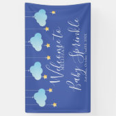 Twinkle Sprinkle Baby Shower / Sprinkle Welkom Spandoek (Verticaal)