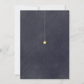 Twinkle Sprinkle Baby Sprinkle / Bruiloft Krijtbor Kaart (Achterkant)