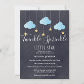 Twinkle Sprinkle Baby Sprinkle / Douche krijtbord Kaart (Voorkant)
