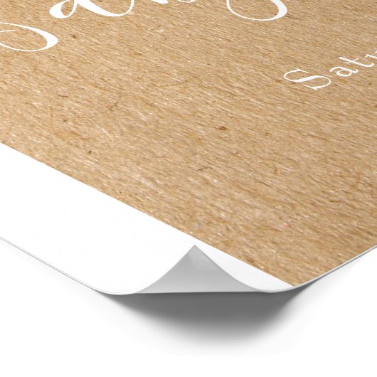 Twinkle Sprinkle Baby Sprinkle / Shower Welkom Poster (Hoek)