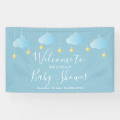 Twinkle Sprinkle Baby Sprinkle Shower Welkom Spandoek (Horizontaal)