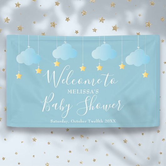 Twinkle Sprinkle Baby Sprinkle Shower Welkom Spandoek