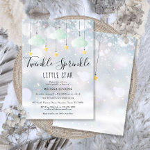 Twinkle Sprinkle Little Star Winter Baby shower