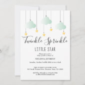 Twinkle Sprinkle Neutral Alles in één Baby shower Kaart (Voorkant)