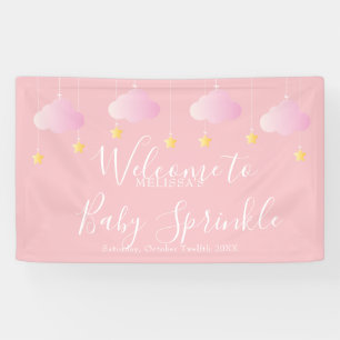 Twinkle Sprinkle Pink Baby Girl Shower Spandoek