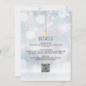 Twinkle Sprinkle Winter in één Baby shower Kaart (Achterkant)