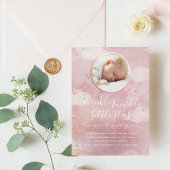 Twinkle Star 1st Birthday Kaart