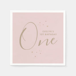 Twinkle Star 1st Birthday Servet