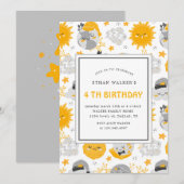 Twinkle Star | Aanbesteding op zondag Kaart (Voorkant / Achterkant)