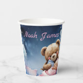 "Twinkle Star Baby Boy Papieren Beker (Voorkant)