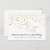 Twinkle Star Baby shower Books for Baby Kaart (Voorkant / Achterkant)