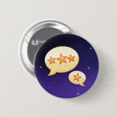 Twinkle Star Button (Voorkant /achterkant)
