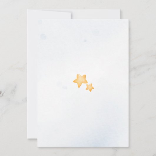 Twinkle Star Geslacht Onthullen Schattigee String Kaart (Achterkant)