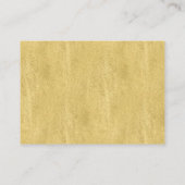 Twinkle Star Navy & Gold Book Request Cards Informatiekaartje (Achterkant)