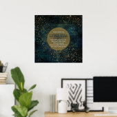 Twinkle Star Night Sky Poem Poster Nursery Decor (Thuiskantoor)