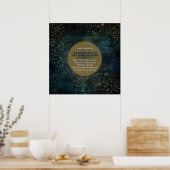 Twinkle Star Night Sky Poem Poster Nursery Decor (Keuken)