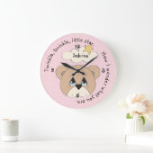 Twinkle Star Rhyme Wall klok (Huis)