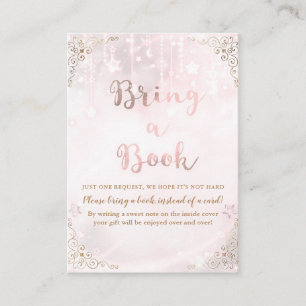 Twinkle Star Roos Gold brengt een Baby uit het boe Informatiekaartje