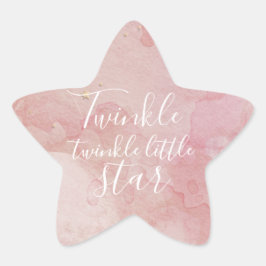 Twinkle Star Ster Sticker