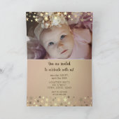 Twinkle Star Unicorn 1e Verjaardagsfoto (Binnen)