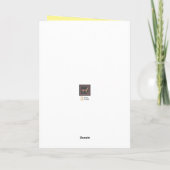 Twinkle Stars Inspirerend groet Kaart (Achterkant)