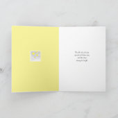 Twinkle Stars Inspirerend groet Kaart (Binnen)