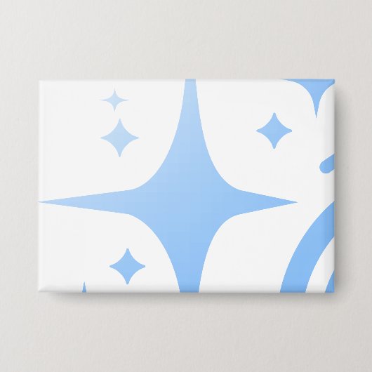 Twinkle-sterren, baken van het grenzeloze digitale button (Voorkant)