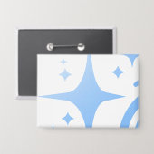 Twinkle-sterren, baken van het grenzeloze digitale button (Voorkant / Achterkant)